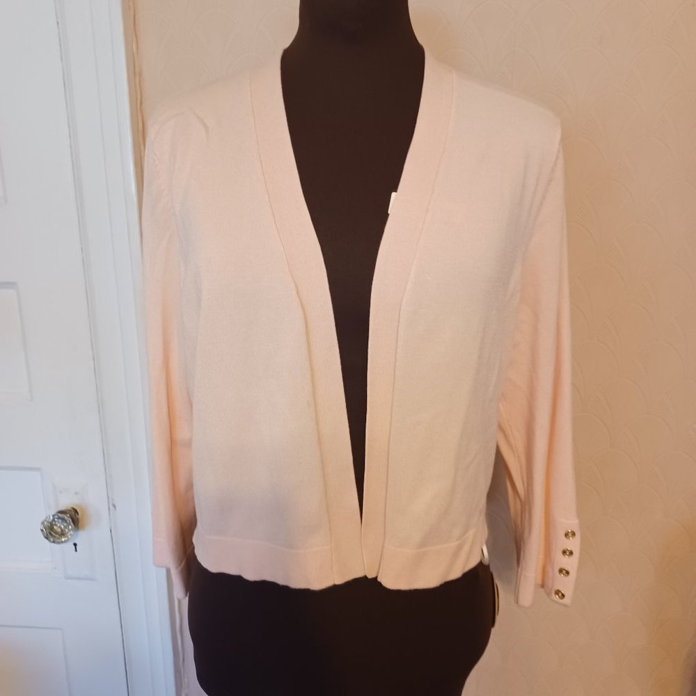 Tommy Hilfiger Pink Cardigan, sz L